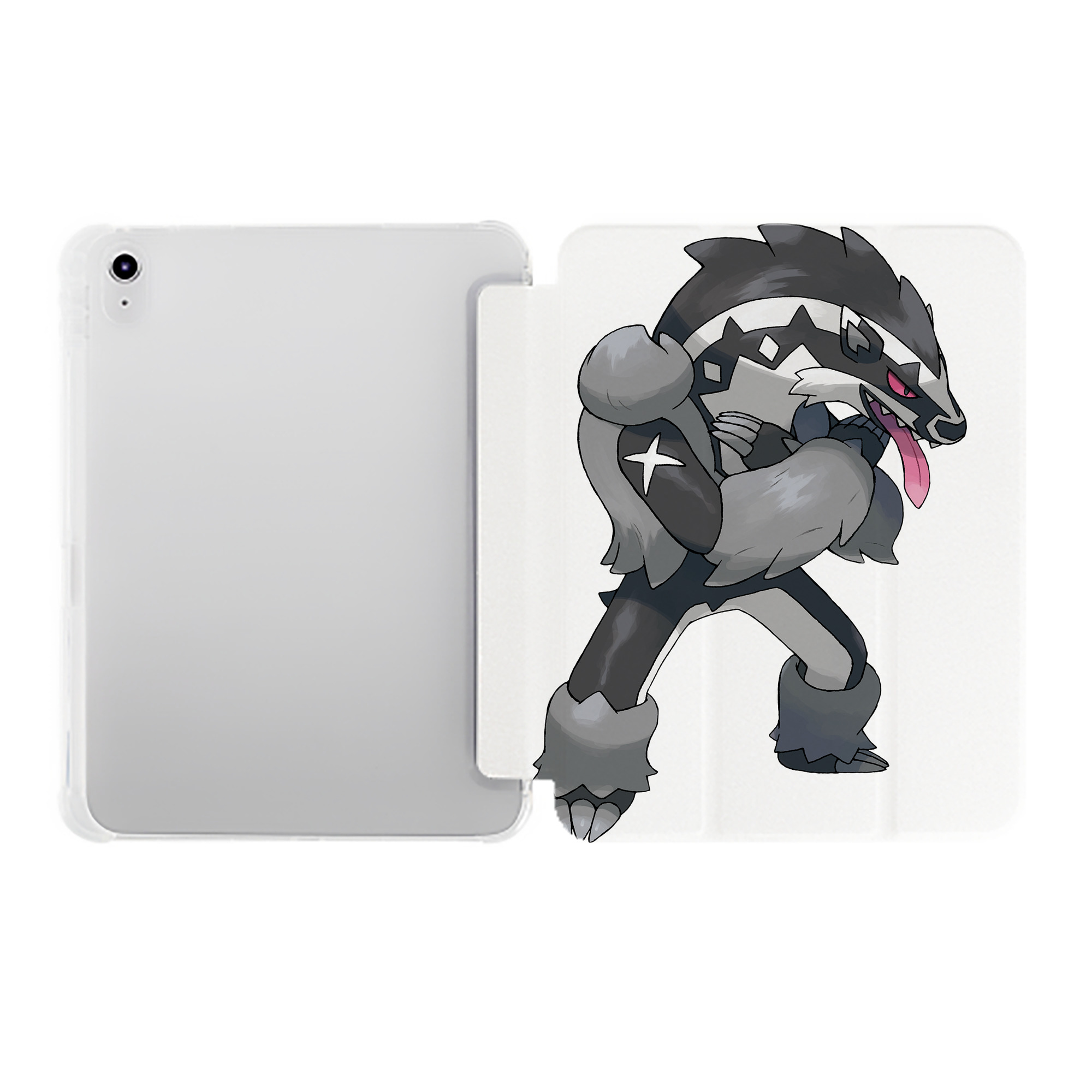 （画像用） ポケットモンスター Pokémon IPad ケース ペン収納付き 三つ折りスタンド PUレザー×シリコン 対応機種9.5/10.5/10.9インチ